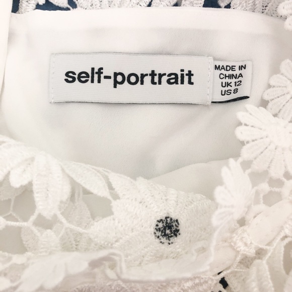 Self-Portrait Daisy Lace Maxi Dress - Picture 16 of 16